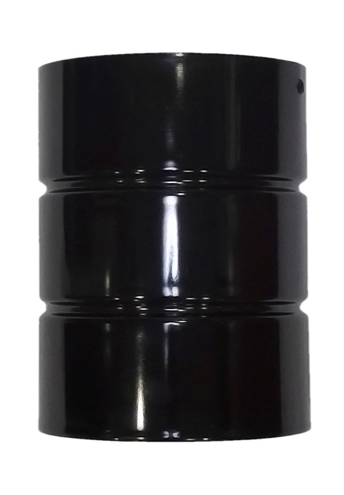 Adaptador para tubos hembra con hembra esmaltado diametro 150 mm